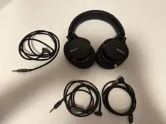 SONY ヘッドホン 本体 ケーブル3本付属