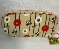 【新品未使用品】ディズニー くろちく 謹製コラボ ポーチ ミッキー