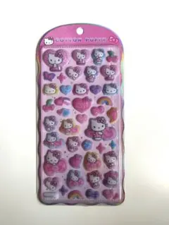 【正規品】コットンパフィーシール　キティ　サンリオ