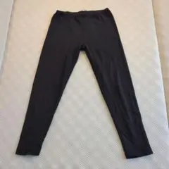 ユニクロ　ヒートテック　子供用　レギンス　黒　120cm