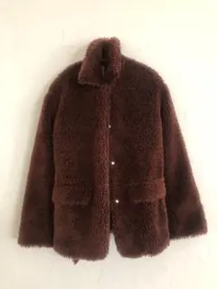 【新品・タグ付き】STUDIOUS 　ベルテッドボアショート　ブルゾン