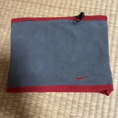 ●新1-1●NIKE リバーシブル ネックウォーマー グレー×レッドのサムネイル