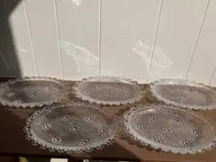 昭和レトロ　アデリア　ピコット　楕円プレート　大皿　　5枚セット