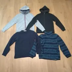 ４点セット　ユニクロ　美品　ビームス　ニット　フリース　パーカー　タカキュー