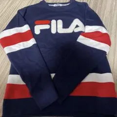 FILA フィラ　スウェット　ネイビー　M