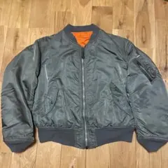 80s 旧タグ USA製 アルファ MA-1 フライトジャケット ヴィンテージ