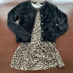 H&M ヒョウ柄ワンピース