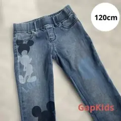 GAP kidsミッキーマウス プリント デニムパンツ 120cm