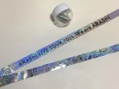 嵐 ロゴマグネット いざッNow Tour 2004 カプセル付き　銀テープ