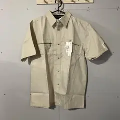 DESK 半袖シャツ　LL 事務服　作業着　高級 激安 昭和レトロ 夏のサムネイル