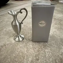 ピューター　水差し　& ピューター　小皿　セット ピューター水差し& ピューター小皿セット