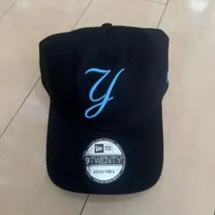 NEW ERA 9TWENTY キャップ ブラック×ライトブルー　ヤンキース