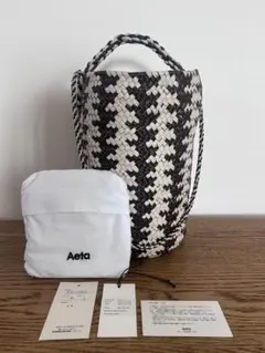 【美品】aeta 編み込みかごバッグ　S Aeta / BASKET : S | THE LIBRARY（ザ ライブラリー） ｜【公式