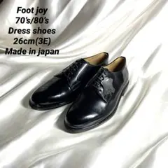 未使用　保管品　Foot joy レザーシューズ　バッファローレザー　26cmのサムネイル