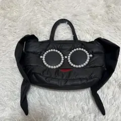 a-jolie アジョリー ハンドバッグ キルティング　トート　ブラック