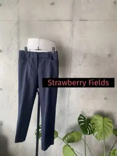 Strawberry Fields ピンストライプ パンツ/ウール100%日本製