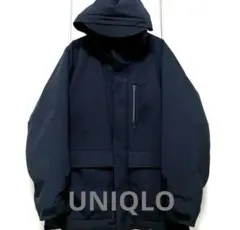 UNIQLO ユニクロ ハイブリッドダウンパーカーメンズ