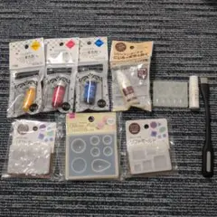 レジン用塗料とモールドセット