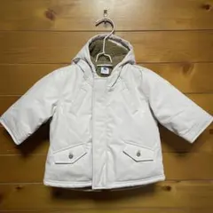 【美品】プチバトー　フード付きミリタリージャケット　12m