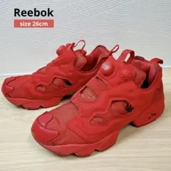 Reebok リーボック インスタポンプフューリー オールレッド 26cm