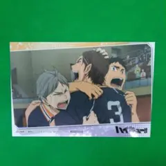ハイキュー!! ポストカード 澤村大地　菅原孝支　東峰旭