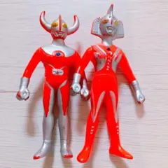 バンダイ ウルトラマンハハ　ウルトラの父 ソフビ 2体セット