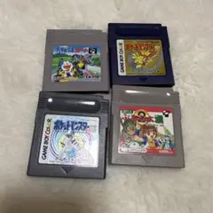 ゲームボーイカラー ソフト 4本セット