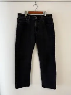 【W32/L32】リーバイス 555 リラックスストレート ブラック