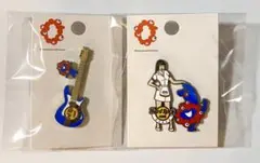 ハードロックカフェ　ミャクミャク　ピンバッジ　２個セット 大阪店限定 ハードロックカフェ ピンバッジ ミャクミャク 万博 2