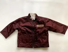 ブランシェス branshes アウター 90 スタンドカラー ブラウン 美品