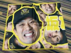 阪神タイガース　2025年優勝　フェイスタオル　坂本誠志郎