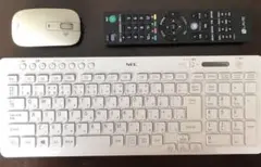 NEC Lavie パソコン用キーボード、マウス、リモコンセット