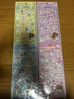 ボンボンドロップシール　サンリオ　ポムポムプリン　ハローキティピンク　4点セット