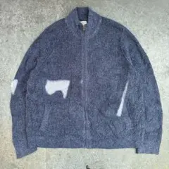 90s L.L.Bean ジップアップニットセーター