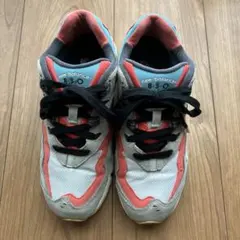 New Balance 850 スニーカー グレー/朱色/ブルー