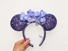 ディズニー スパンコール カチューシャ