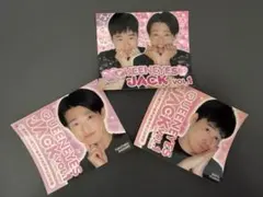 ジャルジャル QUEENEYES JACK vol.1 ステッカー 3枚