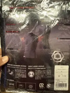 UA ヒートギア スリーブレス LG ダークブルー