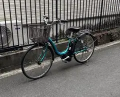 前タイヤ新品 YAMAHA パスナチュラ 電動自転車 発送不可 大阪高槻市