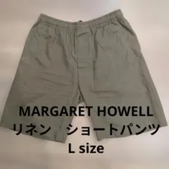 マーガレットハウエル MARGARET HOWELL リネン L ベージュのサムネイル