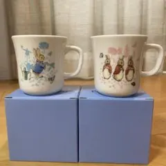 ピーターラビット　マグカップ　ピーター　シスター　2個セット