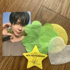 TXT FC特典 テヒョン トレカ ACT:TOMORROW