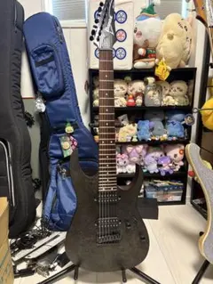 使用頻度極小 ibanez 7弦 rgms7 ブラック ギター - メルカリ