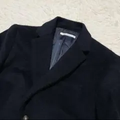 カシミア混　チェスターコート　ジャーナルスタンダードレリューム　ネイビー　紺