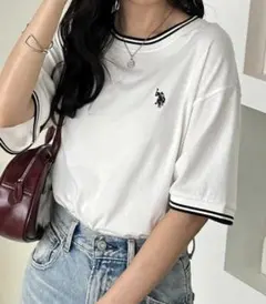 U.S. POLO ASSN.ライン配色Tシャツのサムネイル