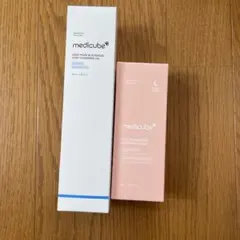 medicube クレンジング、ラッピングマスク、エクソソームショット2000