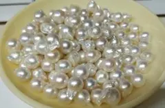 宇和島産あこや真珠 越物 バロック クレオパトラ珠 約9-10mm珠 約165g