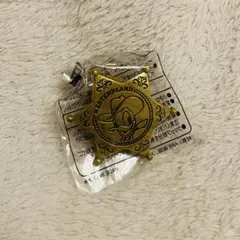 ディズニー シューティングギャラリー ドナルド 金の保安官バッチ ウエスタン