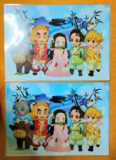 鬼滅の刃 ufotable 七夕　クリアファイル 2枚セット