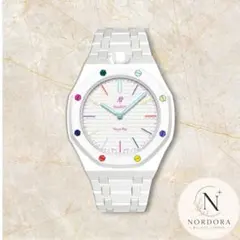 AP×Swatch  POP プレミアム フルセラミック　ホワイト AP×Swatch ROYAL POP プレミアム フルセラミック ホワイト - メルカリ